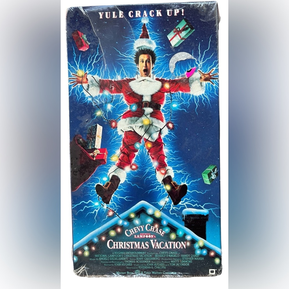 The Original Chevy Chase National Lampoon Christmas Vacation VHS Tape